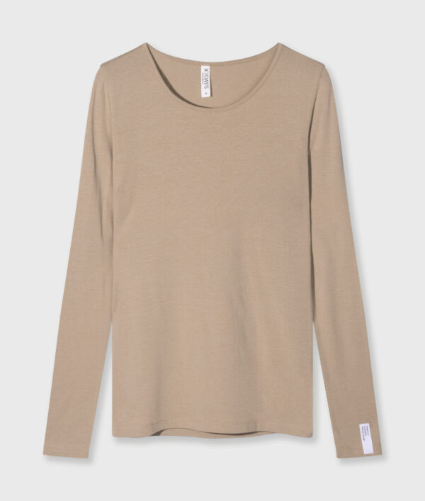 extra long sleeve tee modal 10DAYS - Afbeelding 3