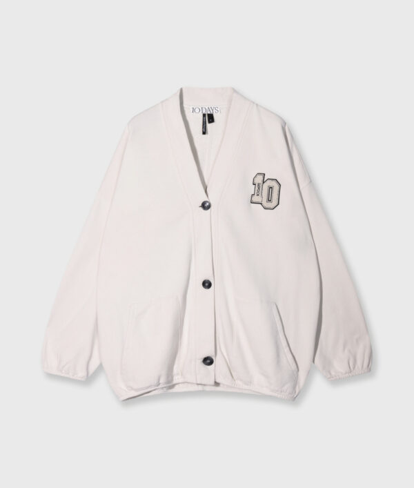 baseball cardigan 10 10DAYS