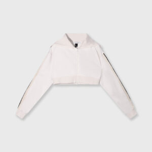 cropped zip cardigan fleece 10DAYS