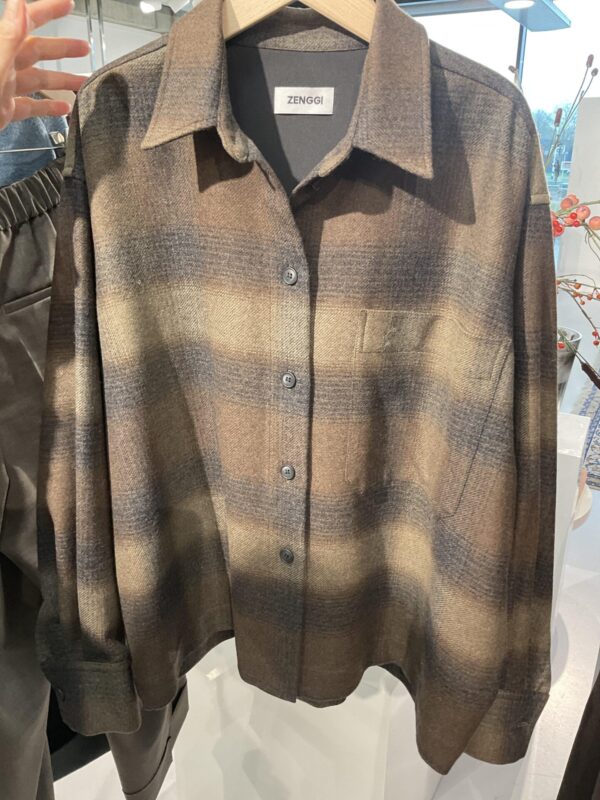 Shadow Check Shirt Zenngi