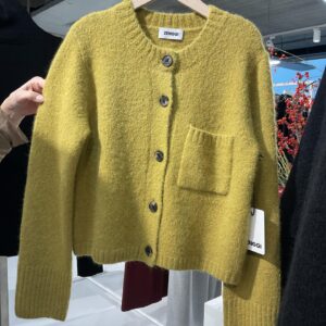 Soft Alpaca Cropped Cardigan Zenngi