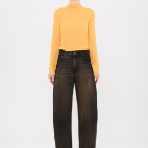 Korea Brown Black Jeans Haikure
