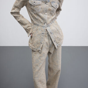 Temple Jacquard Wash jacket Haikure