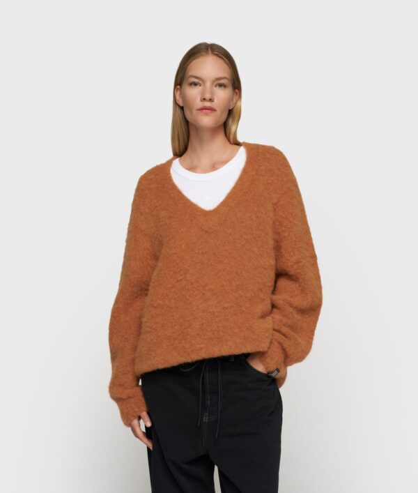 v-neck knit sweater 10DAYS