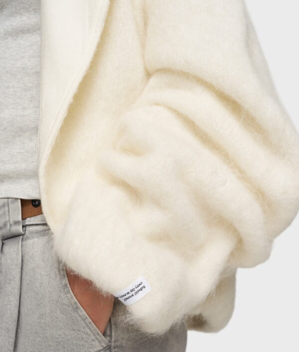 puffy hairy knit bomber 10DAYS - Afbeelding 2