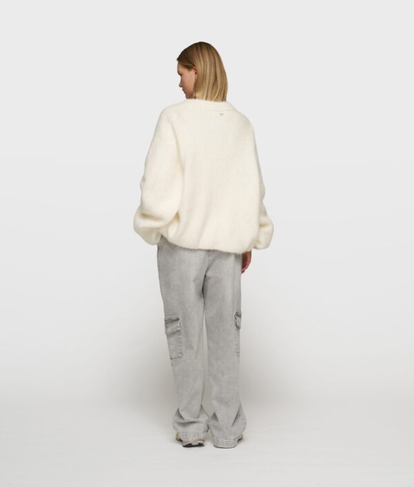 puffy hairy knit bomber 10DAYS - Afbeelding 4