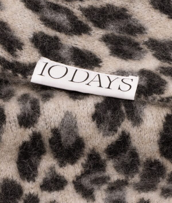 knit scarf leopard 10DAYS - Afbeelding 3