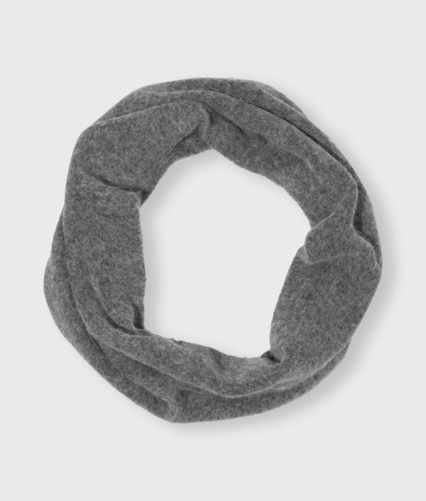 round hairy knit scarf 10DAYS - Afbeelding 2
