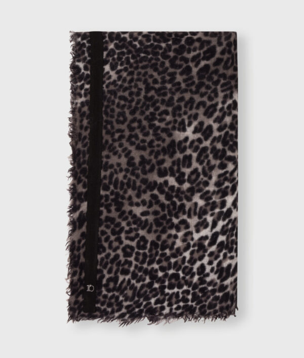 wool scarf leopard 10DAYS