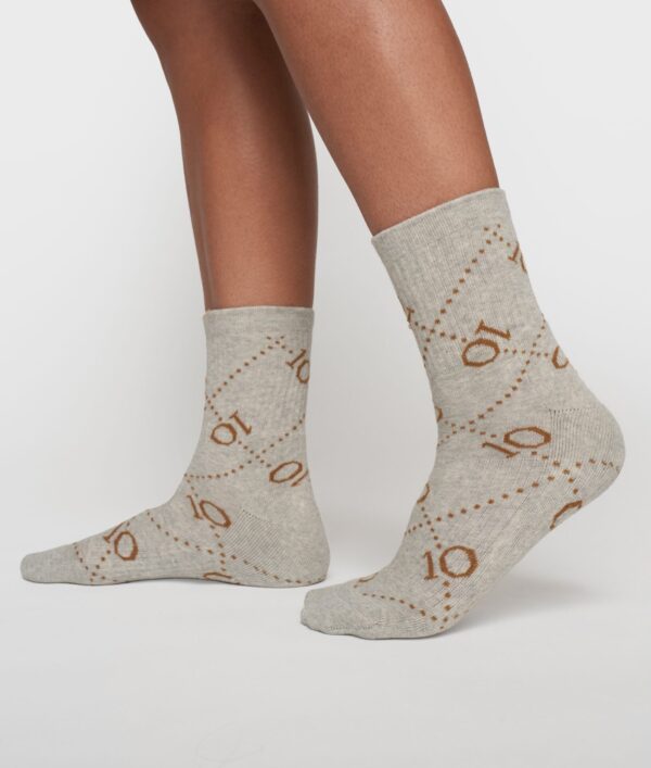 socks monogram 10DAYS - Afbeelding 2