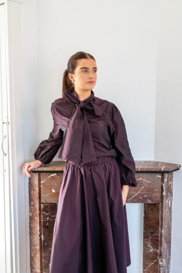 Aken Blouse Satin The Perfect