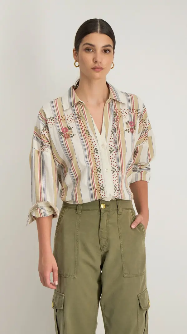 Oversized Solara Blouse Stella Forest