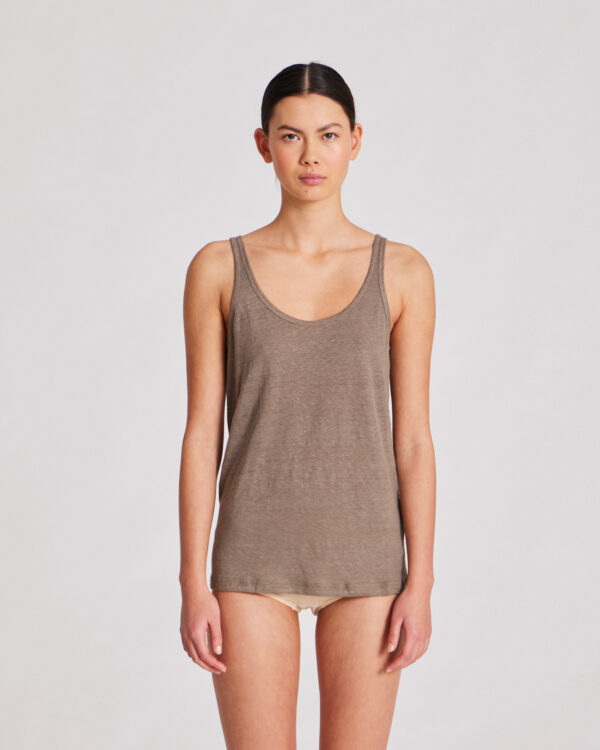 Synne S'less Linen Top Gai+Lisva - Afbeelding 4