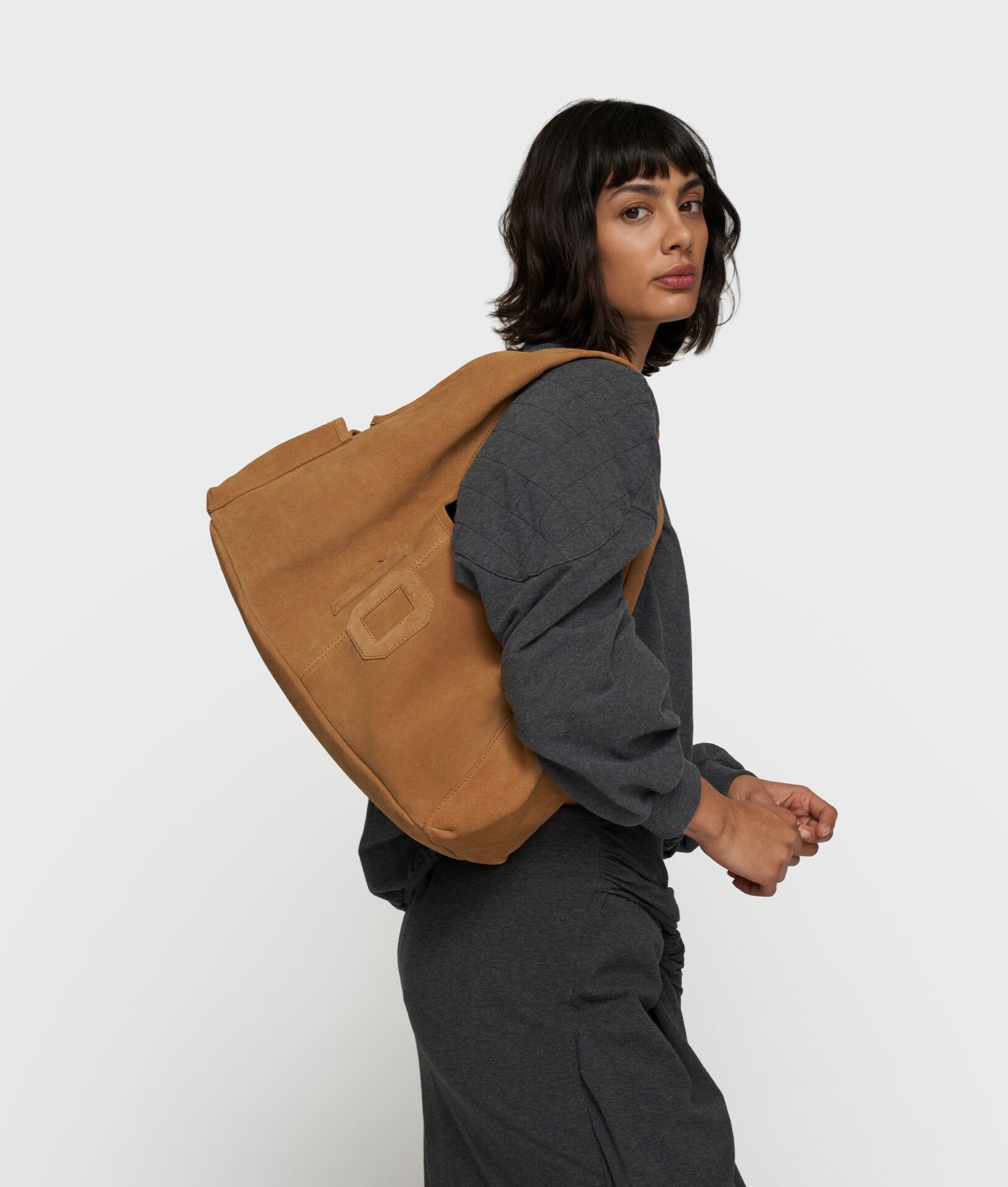 suede shoulder bag 10DAYS - Afbeelding 2