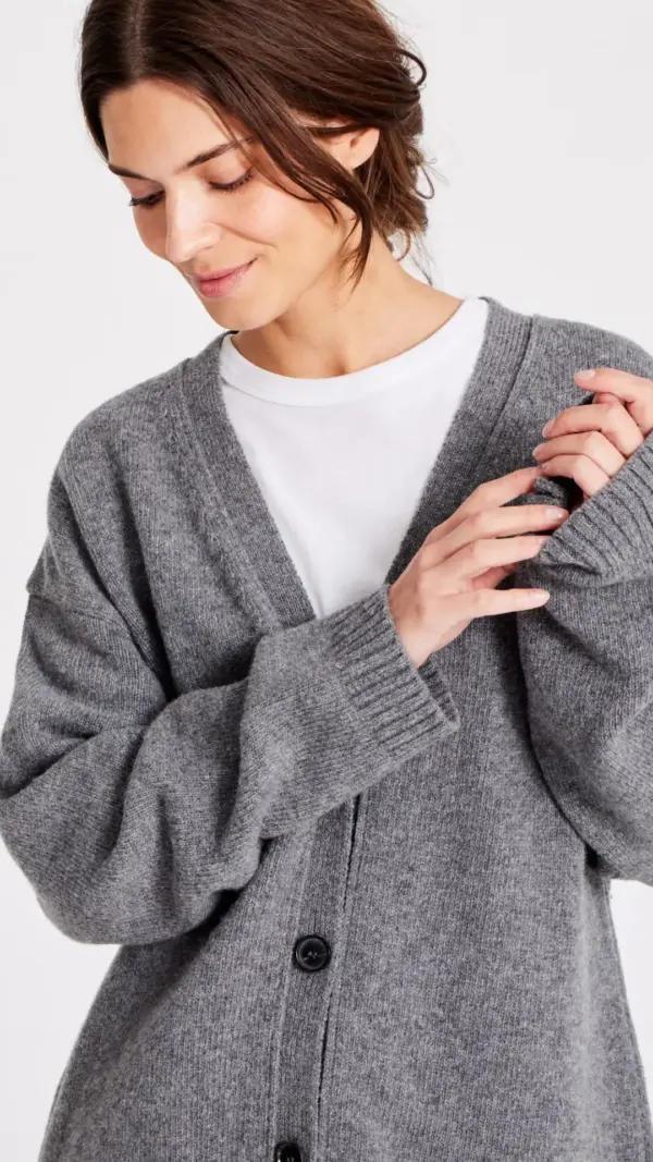 Edith Lambswool Cardigan GOTS 243975 Gai&Lisva