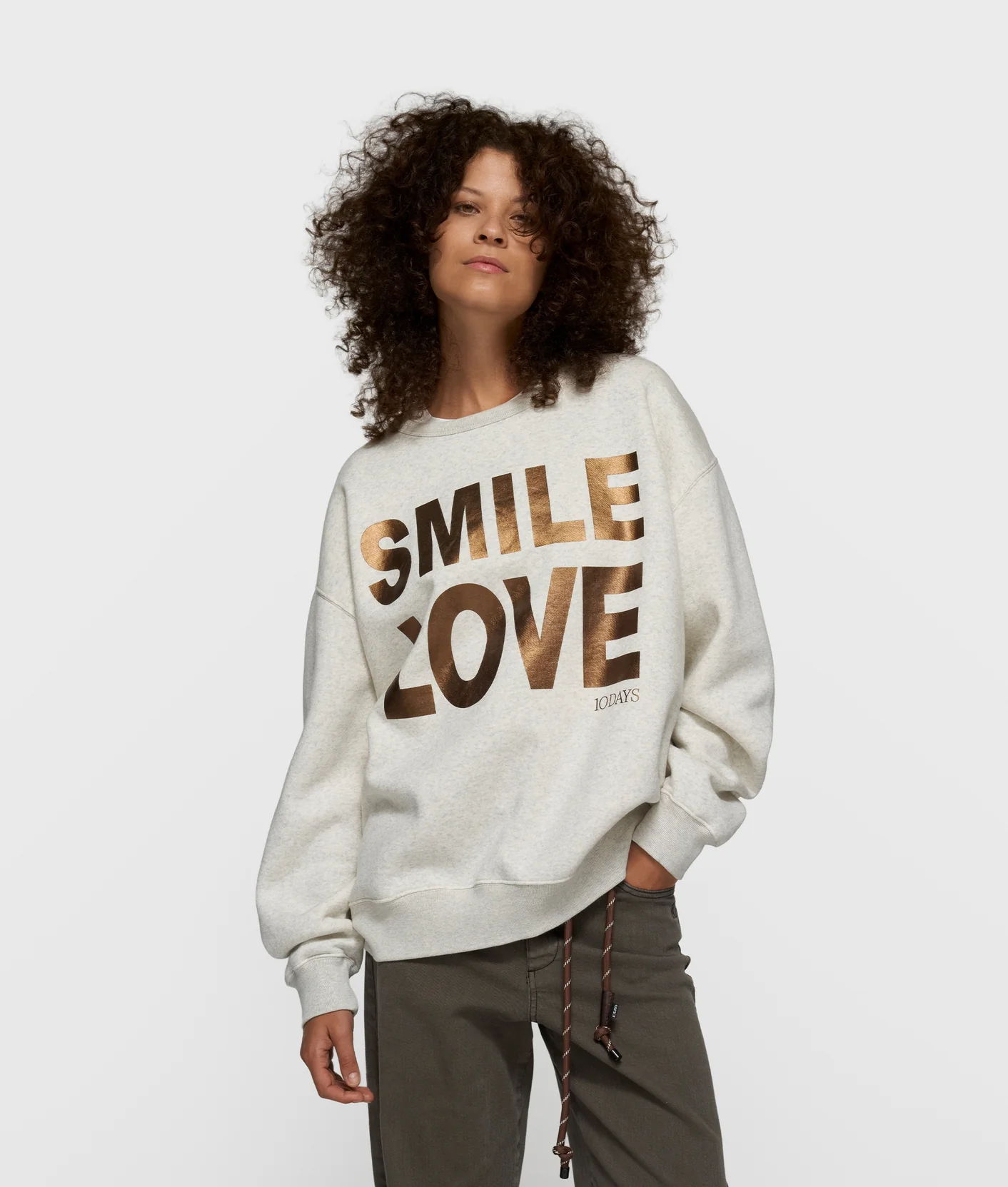 statement sweater smile love 10DAYS