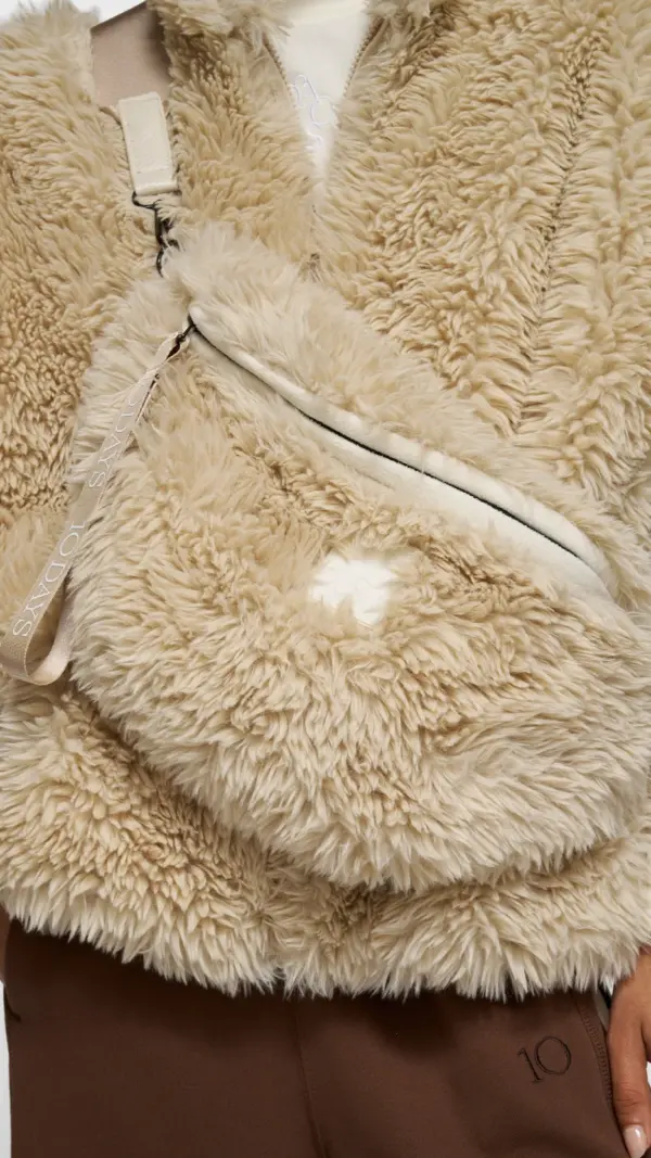 fluffy cross body bag 10DAYS