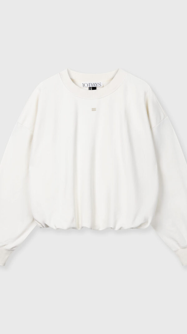 pleated sweater curly 10 10DAYS