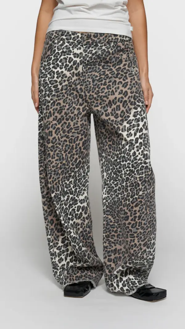 western pants leopard 10DAYS