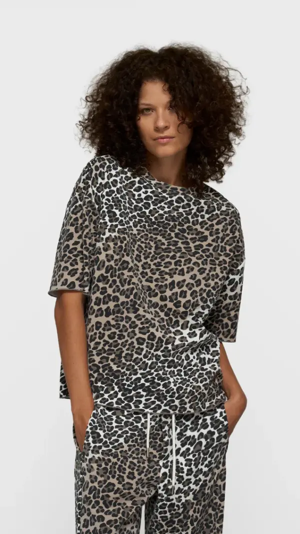 soft scuba tee leopard 10DAYS