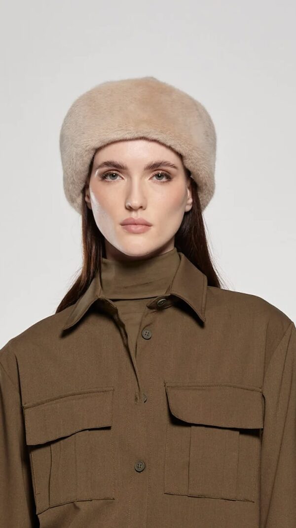Short Hair Eco Fur Hat Bomboogie