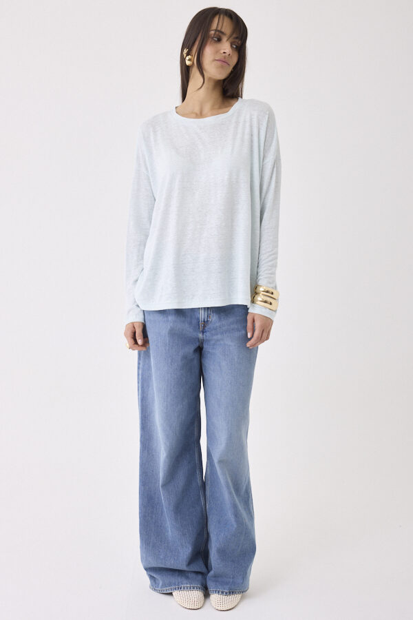Round enck 3/4 sleeves Majestic Filatures