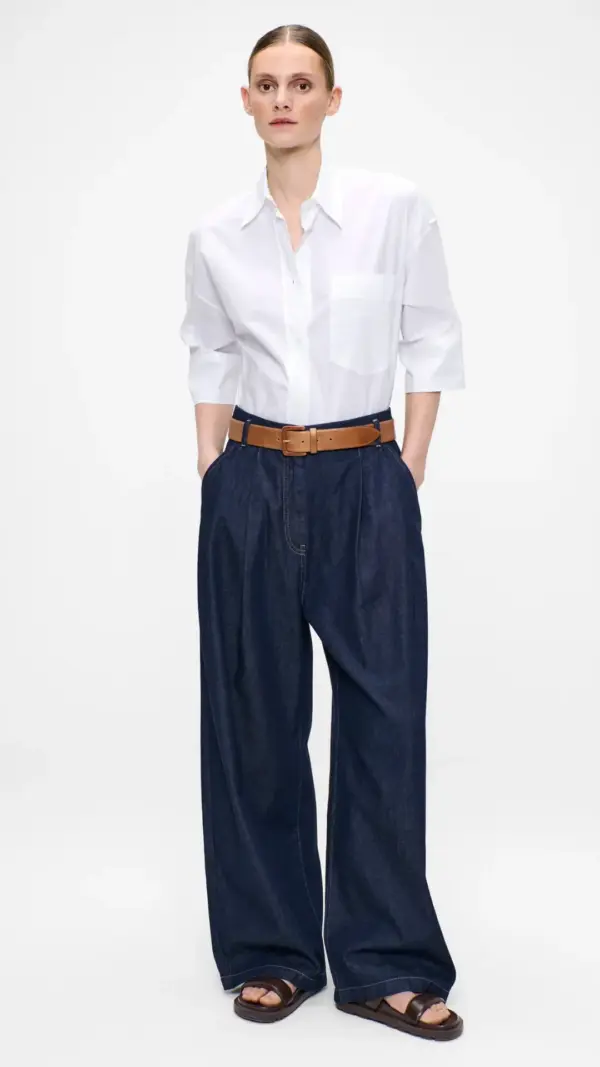 Poplin Cuf Shirt Sleeve Shirt Zenggi