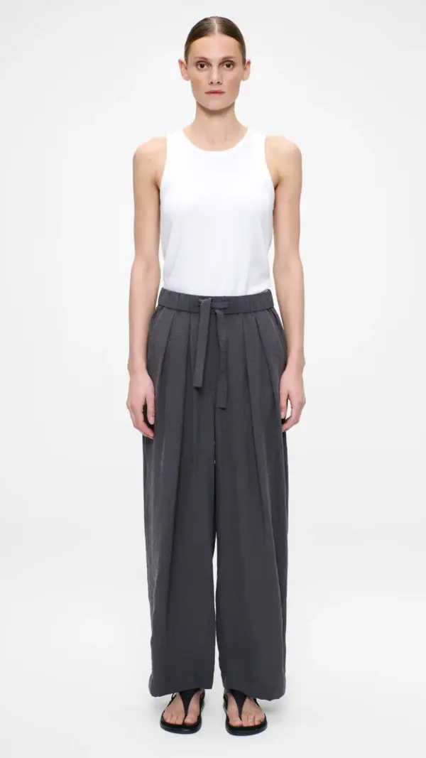 Silk Nylon Relaxed Pants Zenggi
