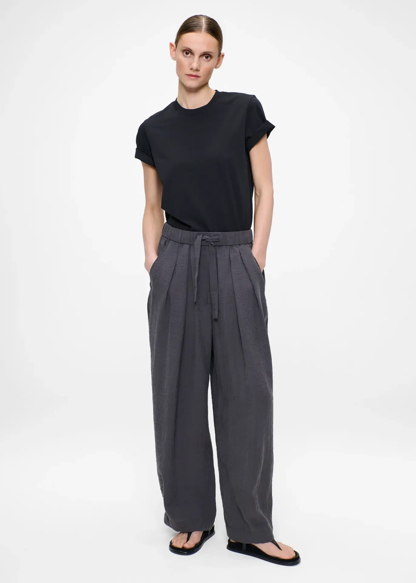 Silk Nylon Relaxed Pants Zenggi - Afbeelding 2