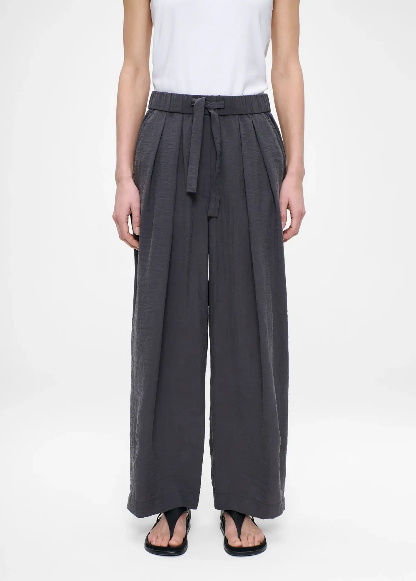 Silk Nylon Relaxed Pants Zenggi - Afbeelding 3