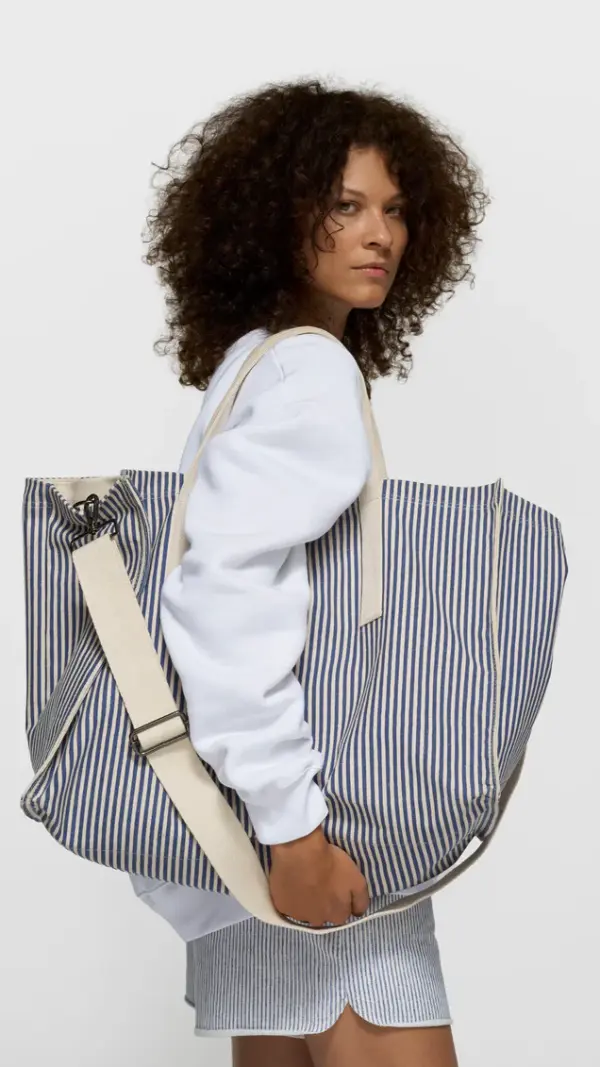canvas shopper stripes 10DAYS