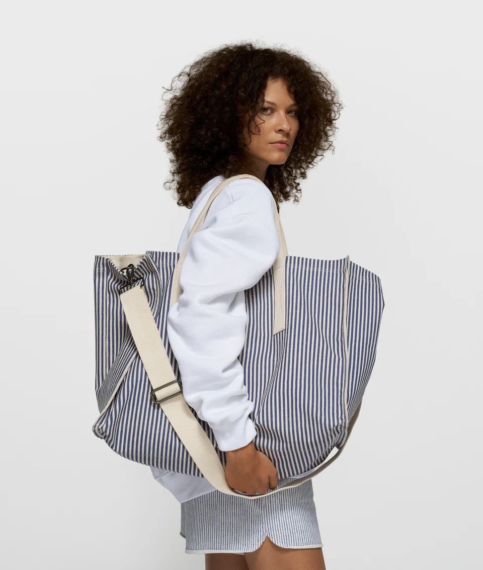 canvas shopper stripes 10DAYS