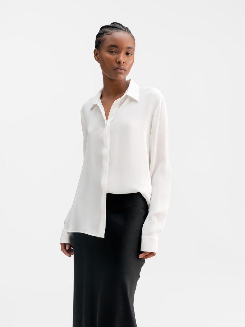 Mia silk shirt Ahlvar Gallery - Afbeelding 4