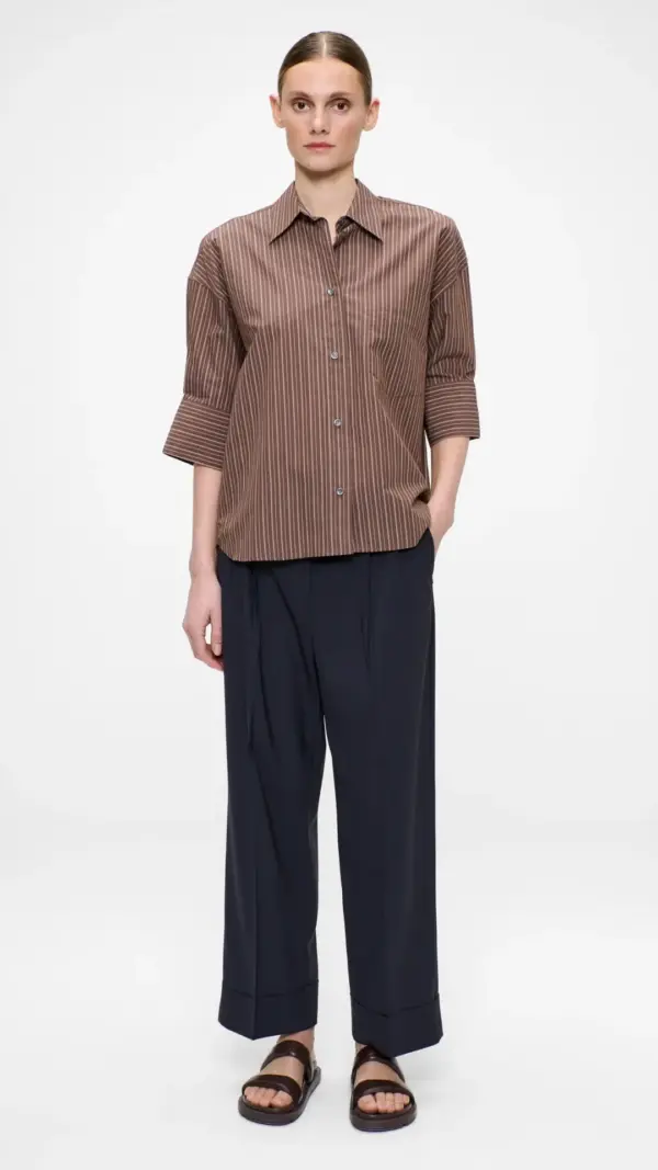 Fine Cotton Stripe SS Zenggi