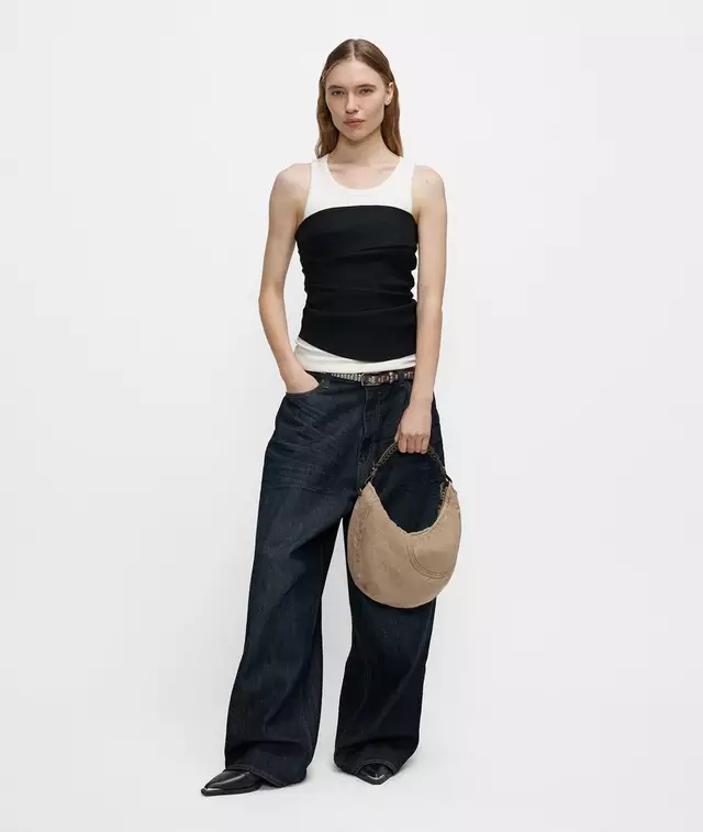 Denim Luna Hobo S Liebeskind - Afbeelding 2