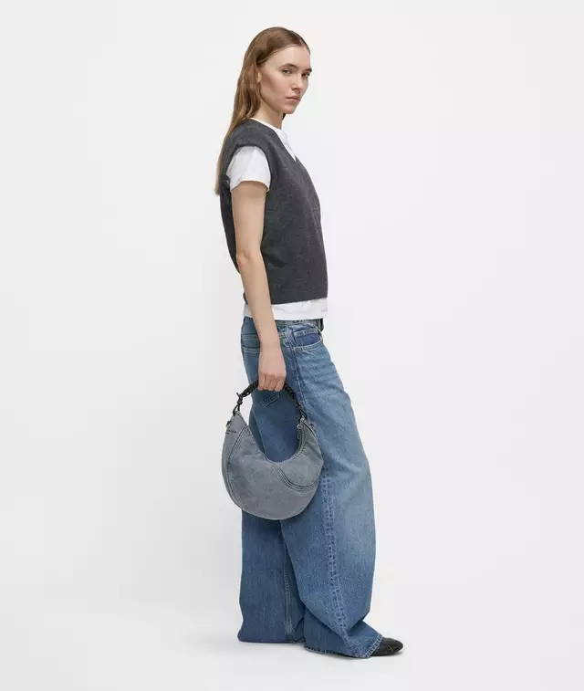 Denim Luna Hobo S Liebeskind - Afbeelding 4