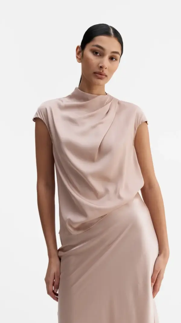 Lima silk top Ahlvar Gallery