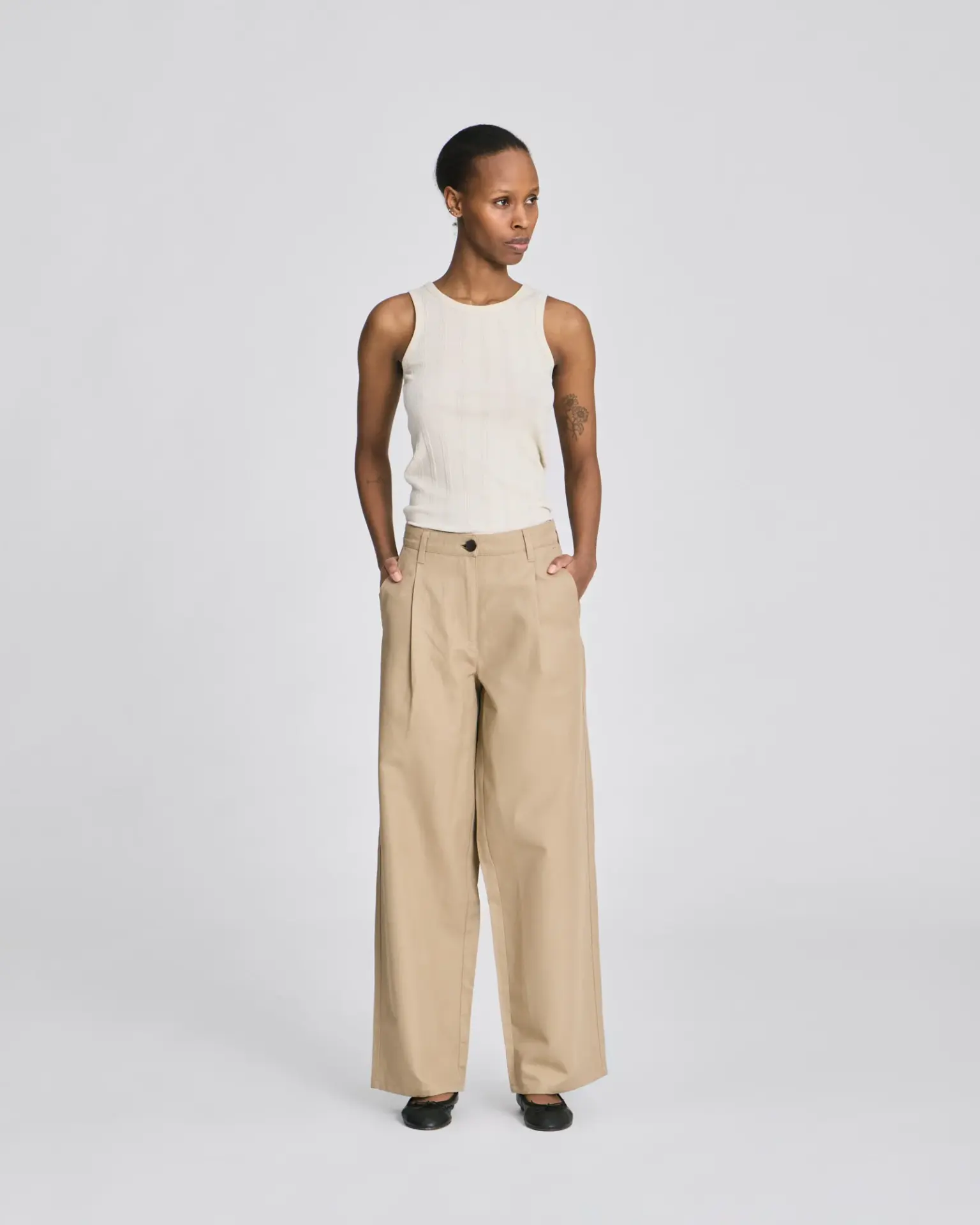 Natalie Cotton Twill Pant Gai+Lisva - Afbeelding 4