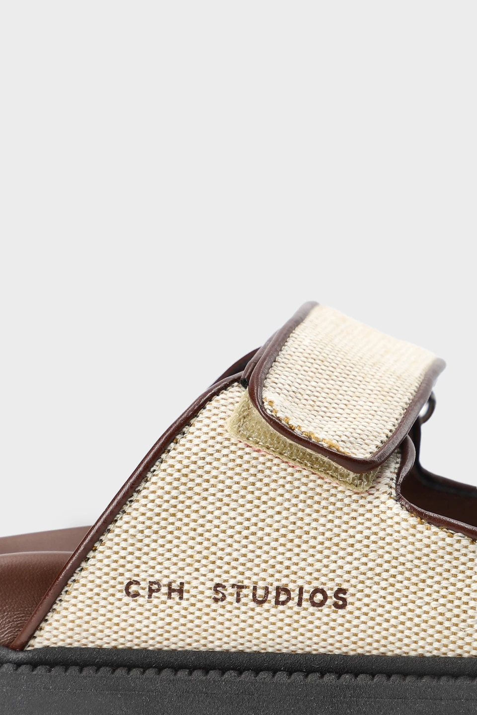 CPH704 material mix cream/chocolate Copenhagen Studios - Afbeelding 4