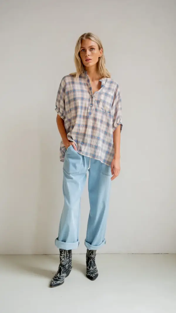 Blouse S26F1822 Penn&Ink N.Y.