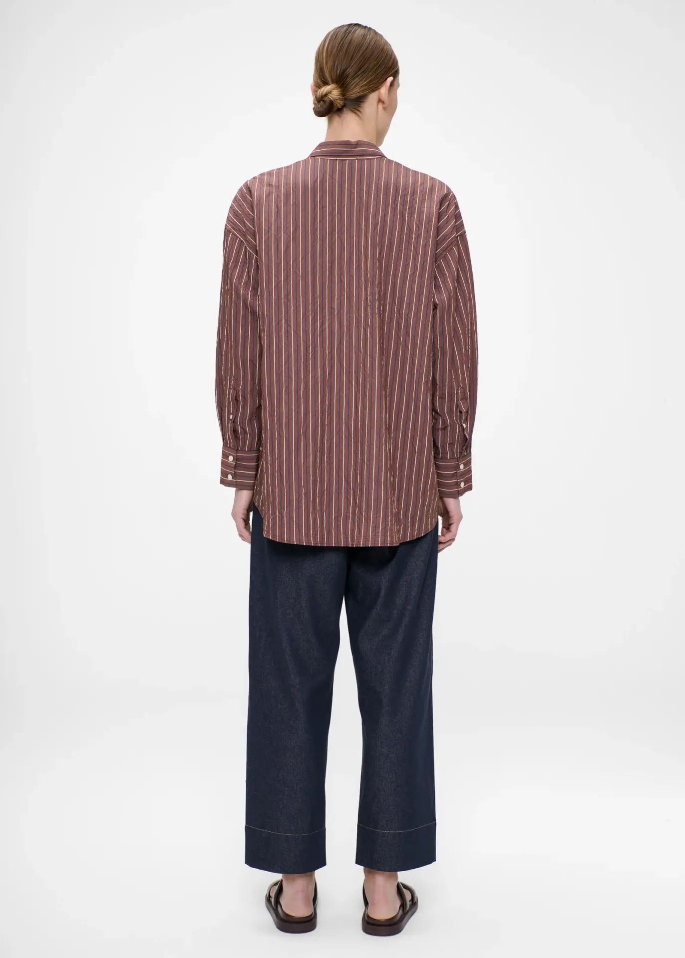 Striped Long Sleeve Shirt Zenggi - Afbeelding 4