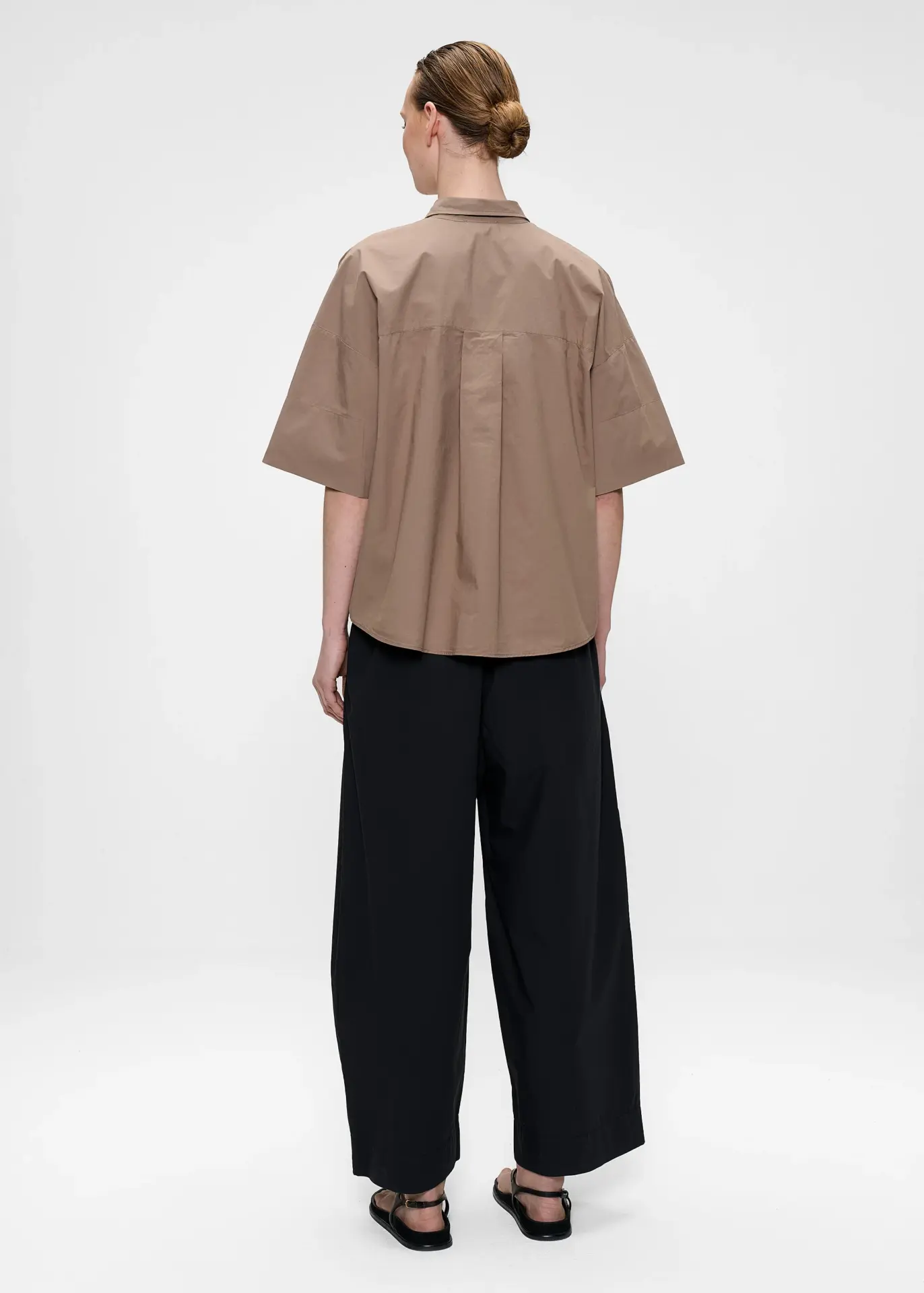 poplin Boxy Shirt Zenggi - Afbeelding 5