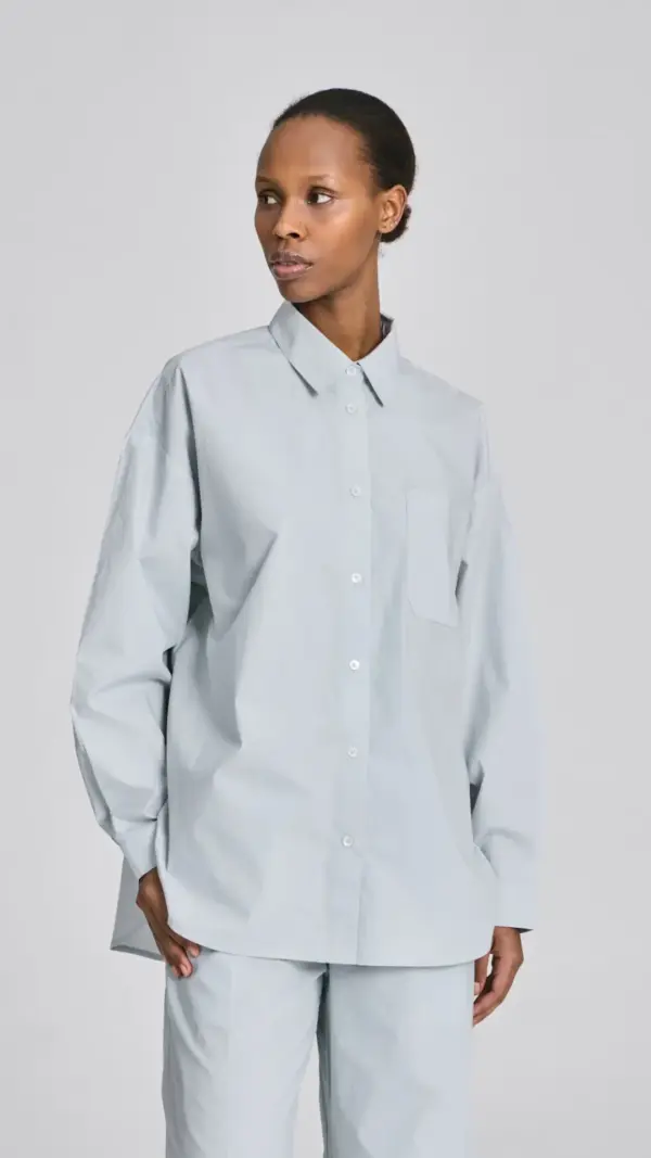 Astrid L/S Light Poplin Shirt GOTS Gai+Lisva