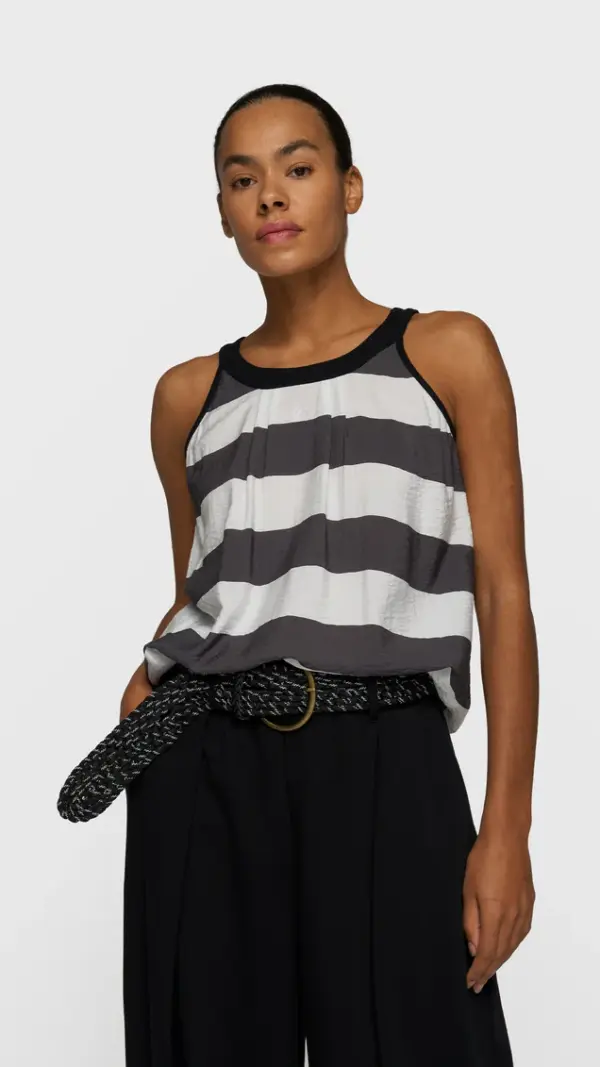 halter top stripes 10DAYS