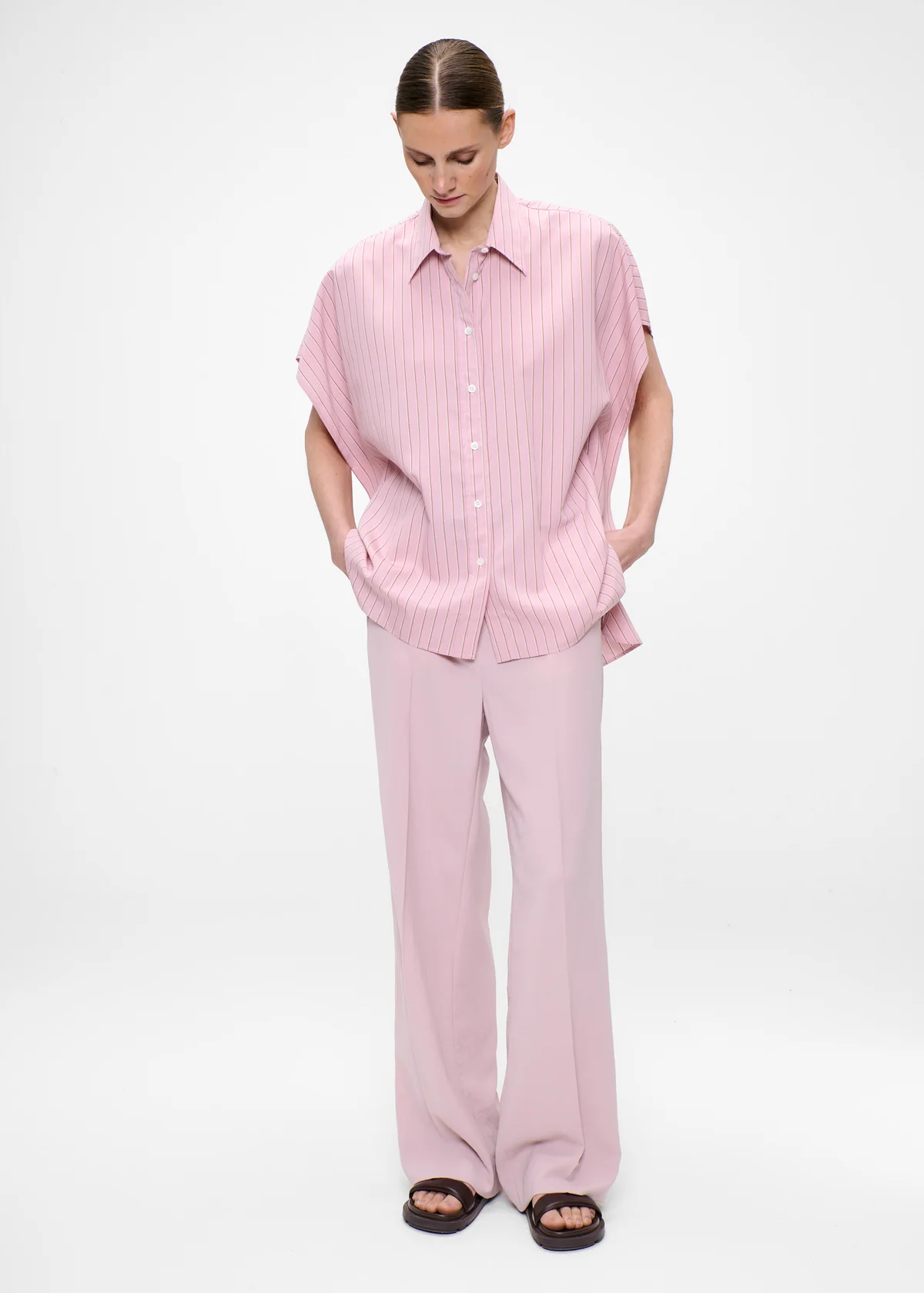 Striped Kaftan Shirt Zenggi - Afbeelding 3