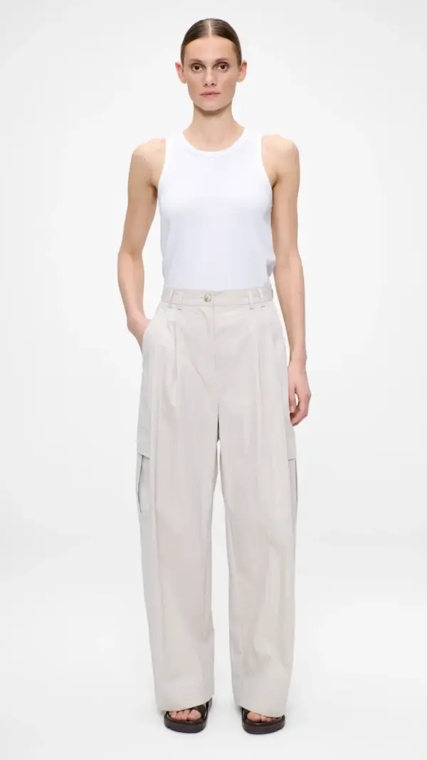 Cotton nylon jade cargo pants zenggi
