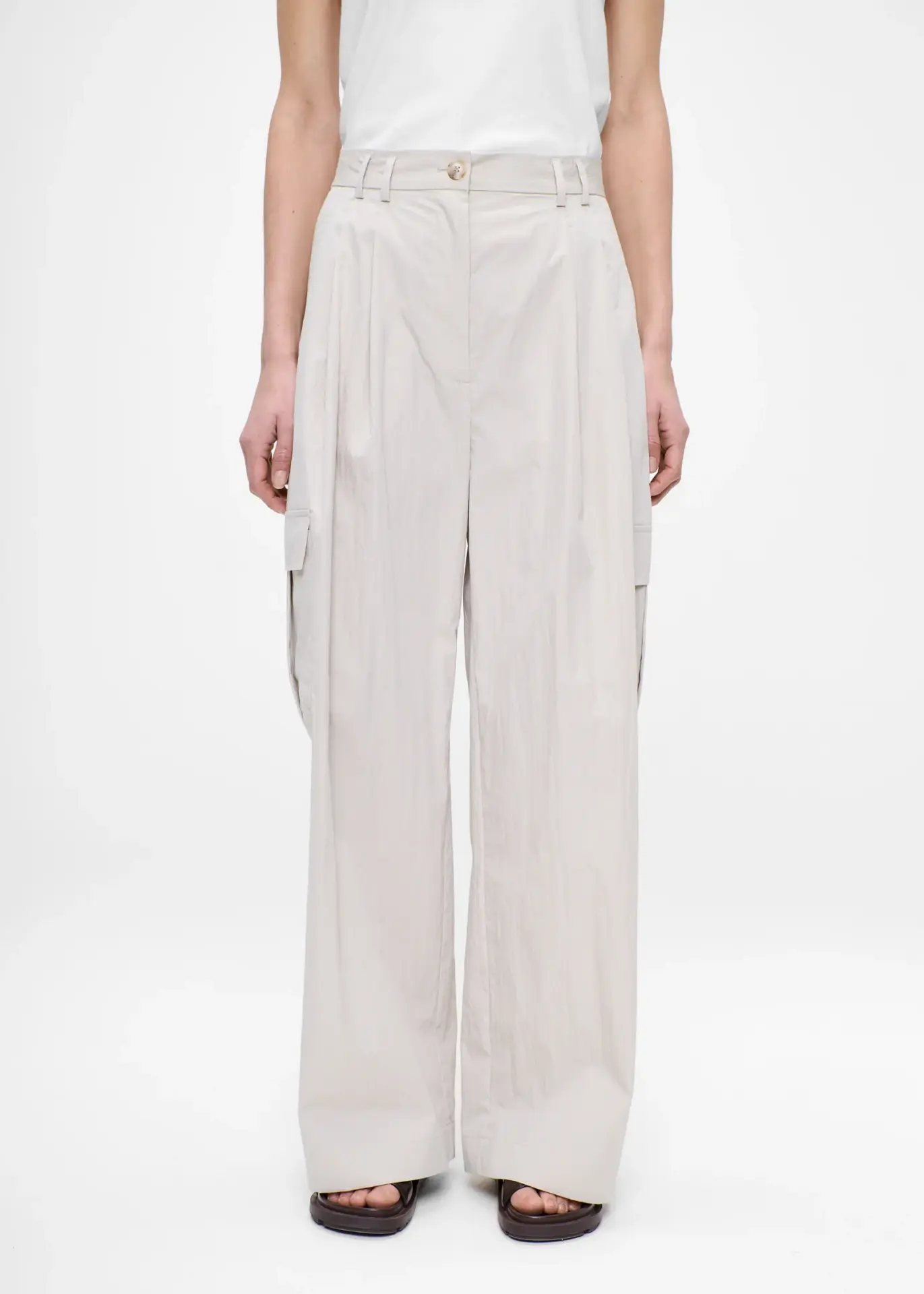 Cotton nylon jade cargo pants zenggi - Afbeelding 4