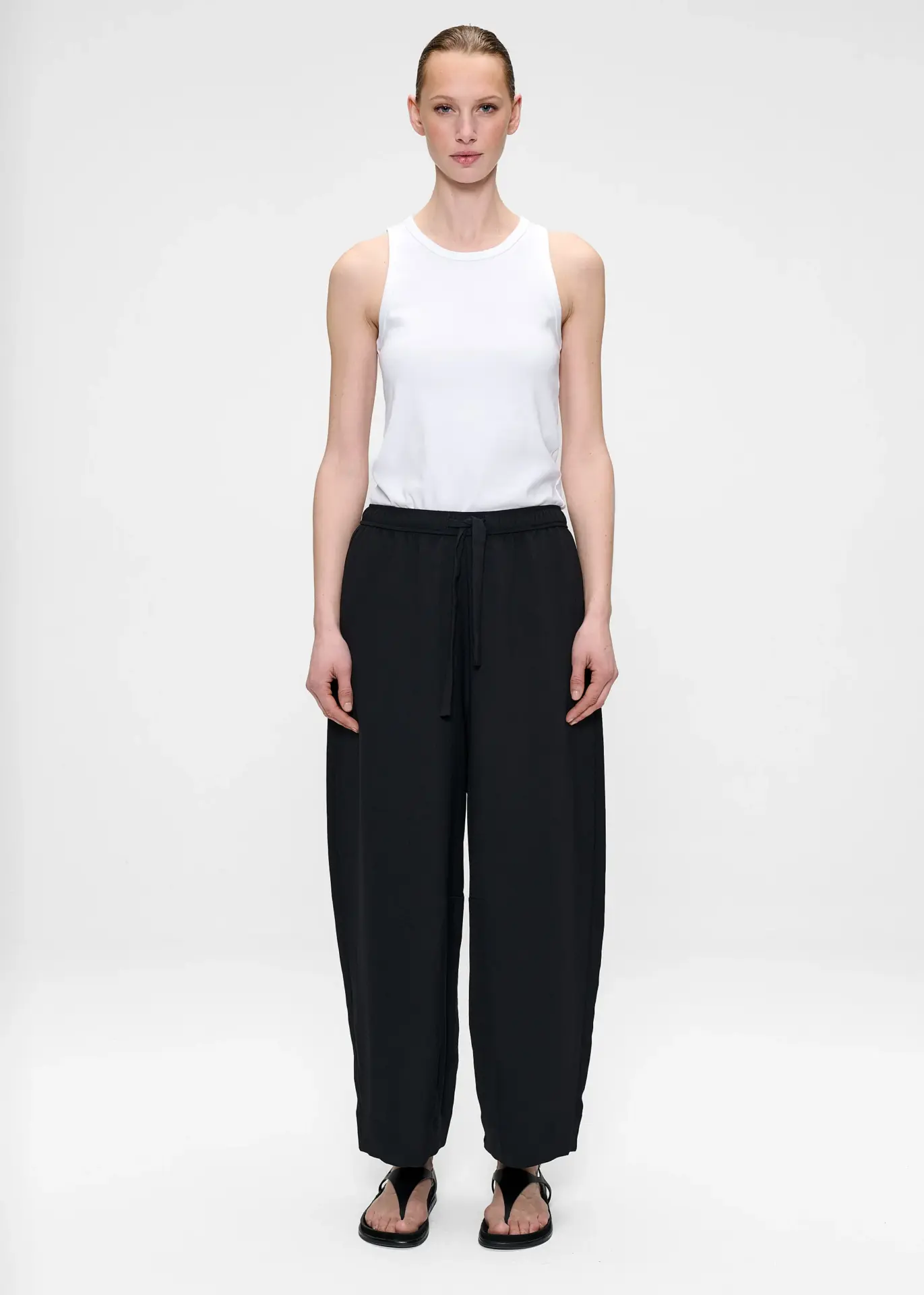 Fluid drawstring pants Zenggi - Afbeelding 4