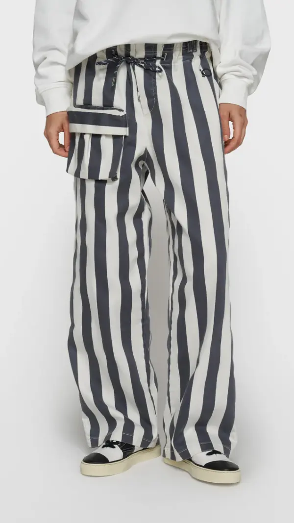 Straight leg pants stripes 10Days