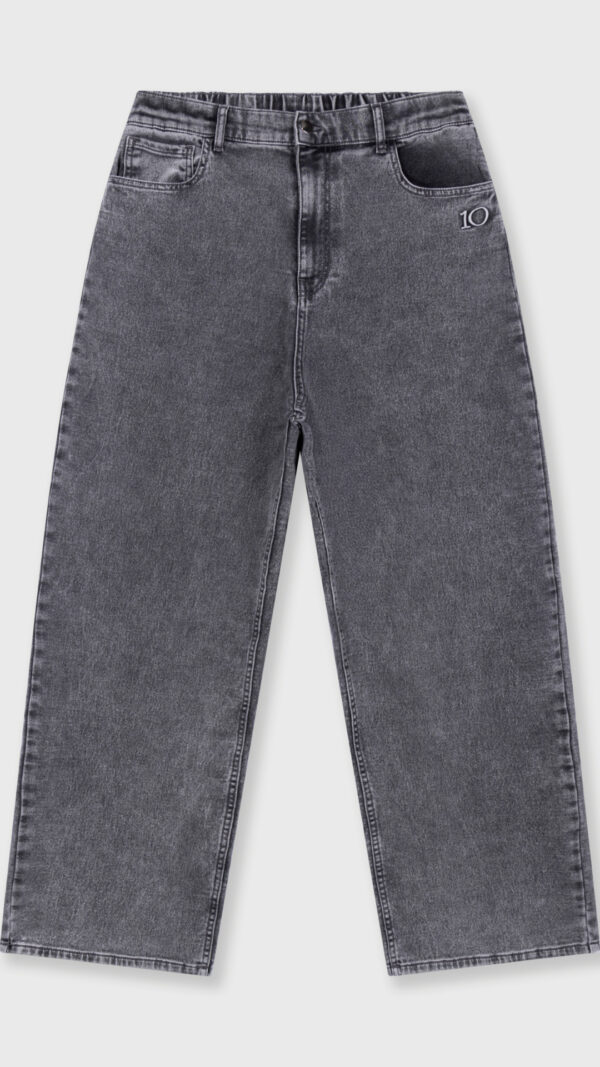Wide pants jog denim